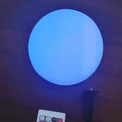 כדור הלד לגינה מחליף צבעים דגם NW1